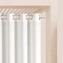 Zasłona tarasowa GARDEN LINE 155x250 złamana biel - przelotka