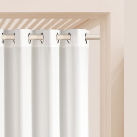Zasłona tarasowa GARDEN LINE 155x250 złamana biel - przelotka