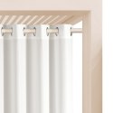 Zasłona tarasowa GARDEN LINE 155x250 złamana biel - przelotka