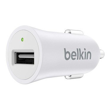 Belkin MIXIT Car Charger - Strömadapter för bil - 2.4 A (USB) - vit Belkin MIXIT Car Charger - Strömadapter för bil - 2.4 A (USB) - vit