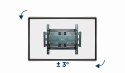 TV SET ACC WALL MOUNT 40-80"/WM-80ST-01 GEMBIRD