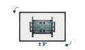 TV SET ACC WALL MOUNT 40-80"/WM-80ST-01 GEMBIRD