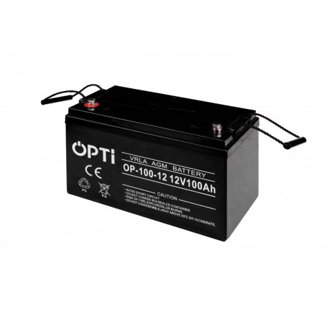 VOLT POLSKA AKUMULATOR AGM OPTI 12V 100 Ah VRLA VOLT POLSKA AKUMULATOR AGM OPTI 12V 100 Ah VRLA