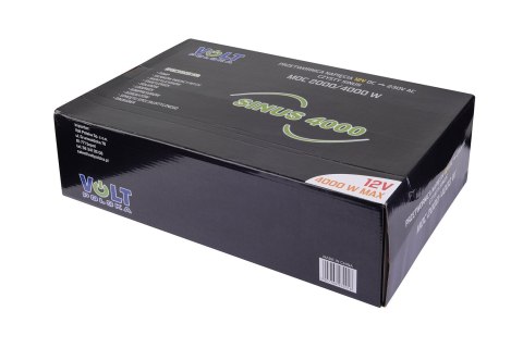 VOLT Przetwornica napięcia SINUS 4000 12/230V (2000/4000W) VOLT Przetwornica napięcia SINUS 4000 12/230V (2000/4000W)