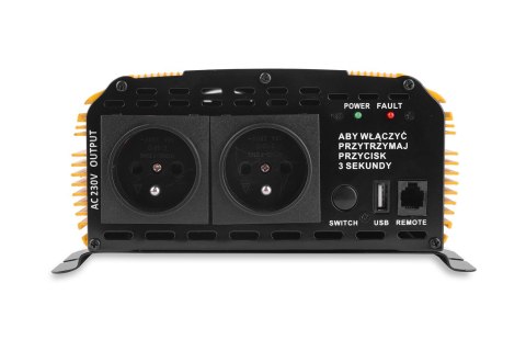 VOLT Przetwornica napięcia SINUS PLUS 1500 12/230V (1000/1500W) + PILOT VOLT Przetwornica napięcia SINUS PLUS 1500 12/230V (1000/1500W) + PILOT