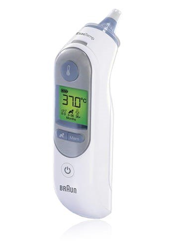 Termometr douszny na podczerwień Braun ThermoScan 7 biały, IRT6520 Termometr douszny na podczerwień Braun ThermoScan 7 biały, IRT6520