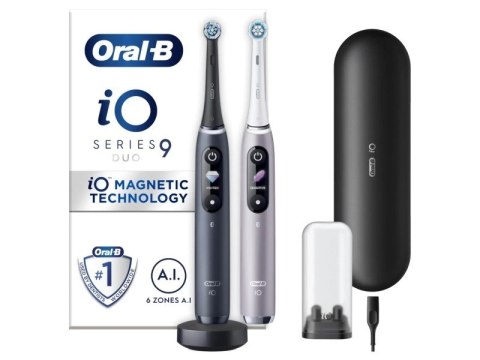 Oral-B iO 9, Adult, Rotating toothbrush, Daily care, Gum care, Intense, Sensitive, Super sensitive, Tongue care, Whitening, Blac Oral-B iO 9, Adult, Rotating toothbrush, Daily care, Gum care, Intense, Sensitive, Super sensitive, Tongue care, Whitening, Blac