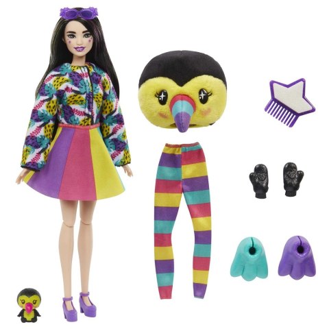 Lalka Barbie Cutie Reveal Dżungla Tukan HKR00 MATTEL Lalka Barbie Cutie Reveal Dżungla Tukan HKR00 MATTEL