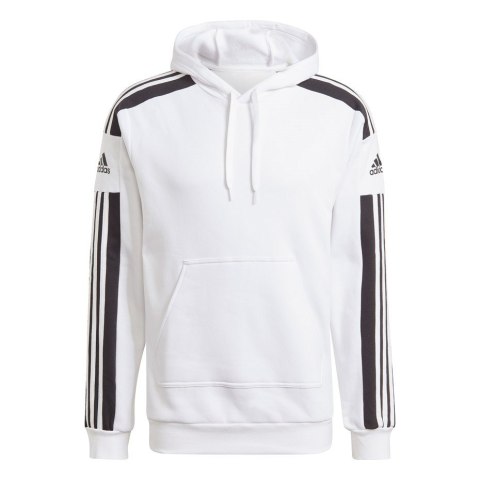 Bluza męska adidas Squadra 21 Sweat Hoody biała GT6637 Bluza męska adidas Squadra 21 Sweat Hoody biała GT6637