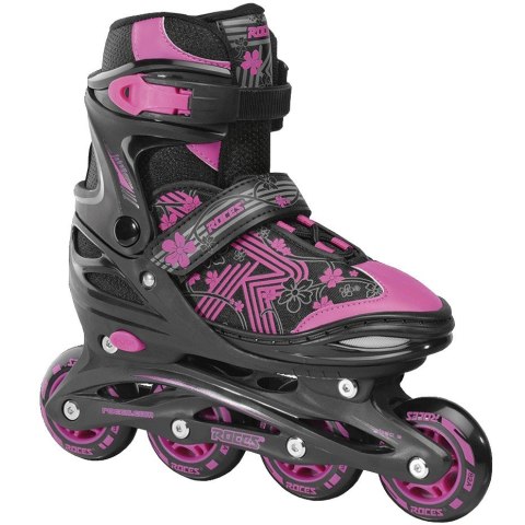 Łyżworolki Roces Jokey 3.0 Girl czarno-różowe 400846 02 Łyżworolki Roces Jokey 3.0 Girl czarno-różowe 400846 02