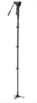 Manfrotto Monopod video 4 sekc z głowicą wideo