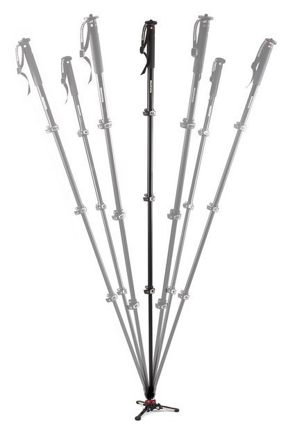 Manfrotto Monopod video 4 sekc z głowicą wideo Manfrotto Monopod video 4 sekc z głowicą wideo