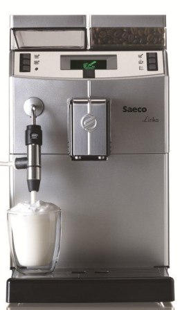 Ekspres ciśnieniowy automatyczny SAECO Lirika Plus (1850W; kolor srebrny) (WYPRZEDAŻ)