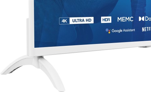 TV 43" Blaupunkt 43UBG6010S 4K Ultra HD LED, GoogleTV, Dolby Atmos, WiFi 2,4-5GHz, BT, biały TV 43" Blaupunkt 43UBG6010S 4K Ultra HD LED, GoogleTV, Dolby Atmos, WiFi 2,4-5GHz, BT, biały