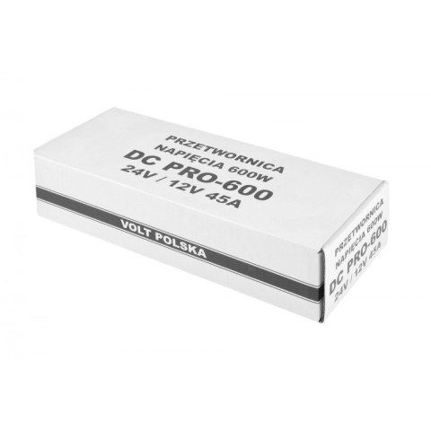 VOLT Przetwornica DC-PRO 600 24/12V BEZZAKŁÓCENIOWA VOLT Przetwornica DC-PRO 600 24/12V BEZZAKŁÓCENIOWA