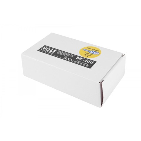 VOLT Przetwornica DC/DC 24/12V DC 200 GNIAZDO ZAPALNICZKI + USB VOLT Przetwornica DC/DC 24/12V DC 200 GNIAZDO ZAPALNICZKI + USB