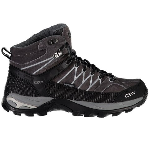 Buty trekkingowe męskie CMP Rigel Mid WP szaro-czarne 3Q12947U862 Buty trekkingowe męskie CMP Rigel Mid WP szaro-czarne 3Q12947U862