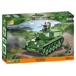 COBI 2239 Historical Collection Vietnam War Wojna w Wietnamie Amerykański czołg Walker Bulldog M41A3 625 klocków p3