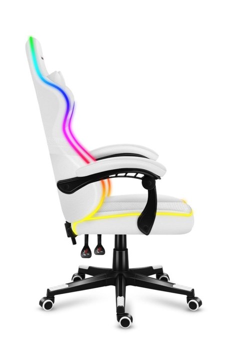 Fotel gamingowy Huzaro Force 4.4 RGB White Fotel gamingowy Huzaro Force 4.4 RGB White