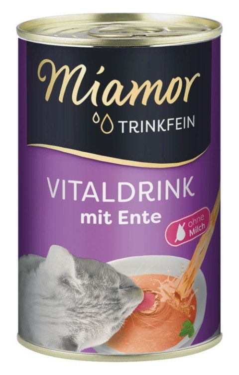 MIAMOR Vitaldrink Z Kaczką Puszka 135g MIAMOR Vitaldrink Z Kaczką Puszka 135g