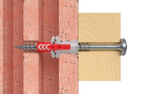 Mocowanie uniwersalne Fischer DUOPOWER 10X80 (wersja długa) 25szt. Mocowanie uniwersalne Fischer DUOPOWER 10X80 (wersja długa) 25szt.