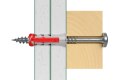 Mocowanie uniwersalne Fischer DUOPOWER 10X80 (wersja długa) 25szt.