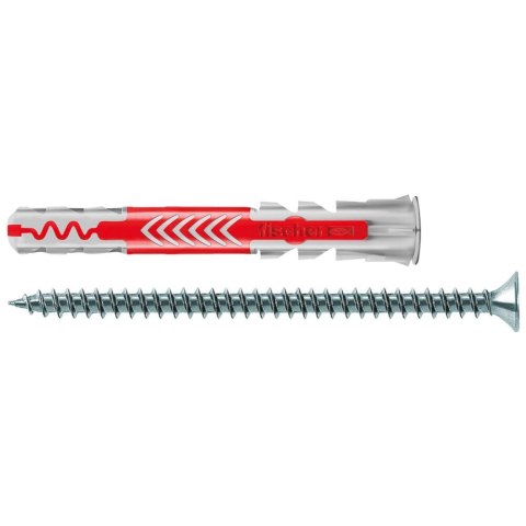 Mocowanie uniwersalne z wkrętem Fischer DUOPOWER 8X65 S (wersja długa) 25szt. Mocowanie uniwersalne z wkrętem Fischer DUOPOWER 8X65 S (wersja długa) 25szt.
