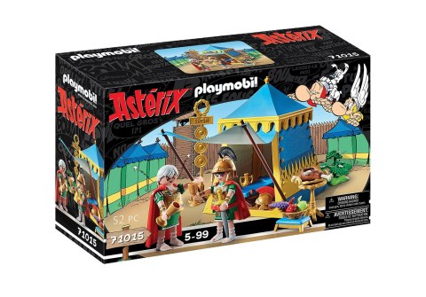 Zestaw figurek Asterix 71015 Namiot dowódcy z generałami Zestaw figurek Asterix 71015 Namiot dowódcy z generałami