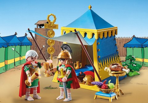 Zestaw figurek Asterix 71015 Namiot dowódcy z generałami Zestaw figurek Asterix 71015 Namiot dowódcy z generałami
