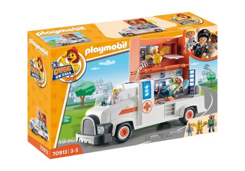 Zestaw figurek DUCK ON CALL 70913 Pojazd pogotowia ratunkowego