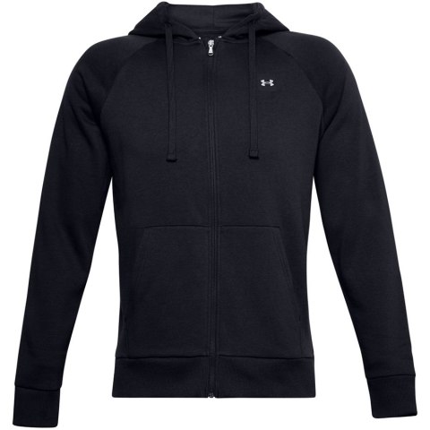 Bluza męska Under Armour Rival Fleece FZ Hoodie czarna 1357111 001 Bluza męska Under Armour Rival Fleece FZ Hoodie czarna 1357111 001