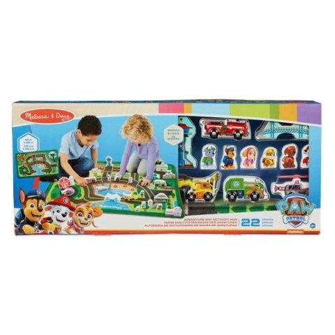 PROMO MELISSA Mata podłogowa dywan z akcesoriami 112x66cm PAW PATROL Psi Patrol 33273 PROMO MELISSA Mata podłogowa dywan z akcesoriami 112x66cm PAW PATROL Psi Patrol 33273