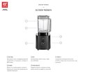 Blender wysokowydajny Pro Zwilling Enfinigy - Czarny