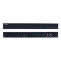 CyberPower PDU20BHVIEC12R rozdzielacz zasilania PDU 12 x gniazdo sieciowe 1U Czarny