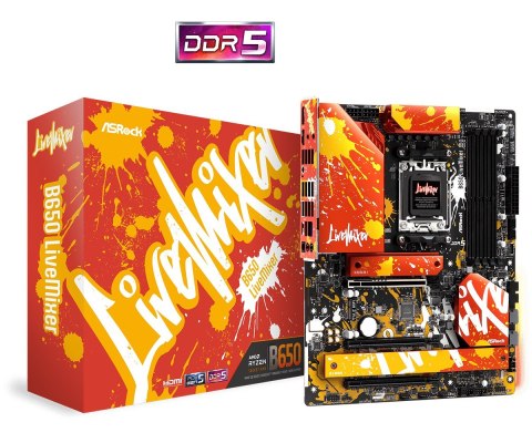 MB ASRock B650 Livemixer sprzedaż detaliczna MB ASRock B650 Livemixer sprzedaż detaliczna