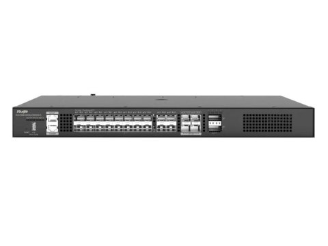 Zarządzalny Switch Ruijie | L3 | 20 portów SFP+ 10Gbit + 4 porty SFP28 25Gbit + 4 porty QSFP+ 40Gbit | 2 wentylatory, 2 sloty na Zarządzalny Switch Ruijie | L3 | 20 portów SFP+ 10Gbit + 4 porty SFP28 25Gbit + 4 porty QSFP+ 40Gbit | 2 wentylatory, 2 sloty na