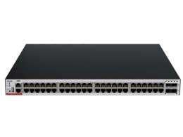 Zarządzalny Switch Ruijie | L3 | 48 portów 1Gbit + 4 porty SFP+ 10Gbit | 48 portów PoE+ (1440W max) | 2 sloty na zasilacze (brak