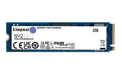 Dysk SSD Kingston NV2 (2TB; M.2 2280; PCIe 4.0 x4 NVMe; SNV2S/2000G)