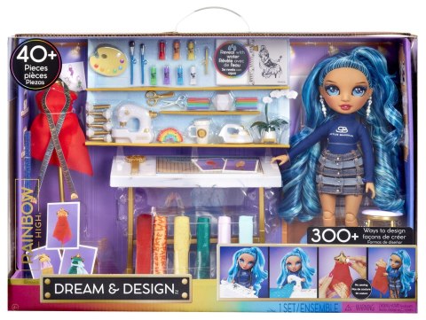 MGA Rainbow High Dream & Design Fashion Studio Playset + lalka Skyler 587514 MGA Rainbow High Dream & Design Fashion Studio Playset + lalka Skyler 587514