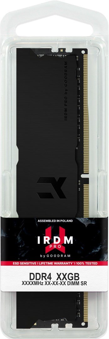 Pamięć RAM GOODRAM IRDM PRO 32GB (2x16GB) DDR4 3600MHz Pamięć RAM GOODRAM IRDM PRO 32GB (2x16GB) DDR4 3600MHz