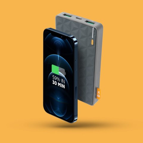 XTORM POWERBANK FUEL 10.000 MAH, USB-C PD 20W, 2X QC 3.0 XTORM POWERBANK FUEL 10.000 MAH, USB-C PD 20W, 2X QC 3.0