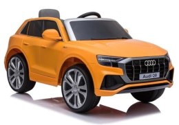 Auto na akumulator Audi Q8 JJ2066 żółte 5166 Lean Toys