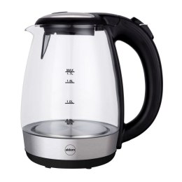 ELDOM CZAJNIK SZKLANY LIMEA, 2200 W, POJ. 1,7 L, P (WYPRZEDAŻ)