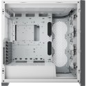 Korsarz | Inteligentna obudowa komputera ATX | 5000X RGB | Szyba boczna | Biały | Wieża środkowa | Zasilacz w zestawie Nie | For