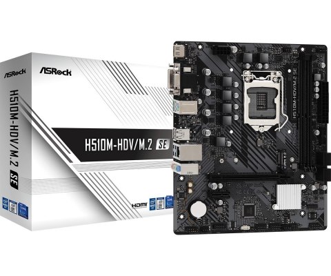MB H470 S1200 MATX/H510M-HDV/M.2 SE ASROCK MB H470 S1200 MATX/H510M-HDV/M.2 SE ASROCK