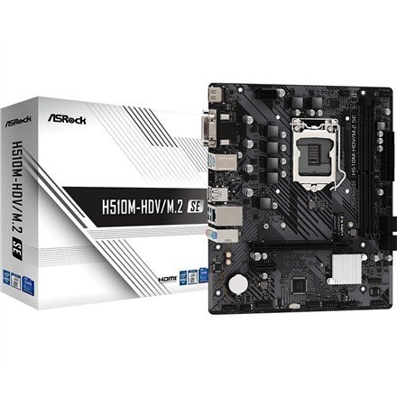 MB H470 S1200 MATX/H510M-HDV/M.2 SE ASROCK MB H470 S1200 MATX/H510M-HDV/M.2 SE ASROCK