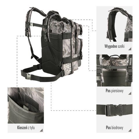 Plecak NILS CAMP DEFENDER CBT7204 czarny Plecak NILS CAMP DEFENDER CBT7204 czarny