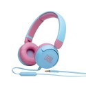 Słuchawki JBL JR310BLU (niebieskie, przewodowe, nauszne, dla dzieci)