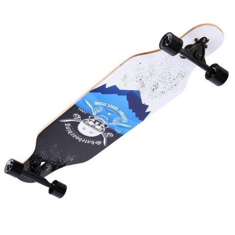 Longboard NILS EXTREME Skull Wood Skate Longboard NILS EXTREME Skull Wood Skate