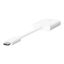 ROCKSTAR USB-C/AUDIO- UND LADEADAPTER WEI